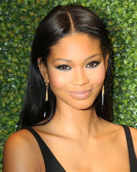 chanel iman model.